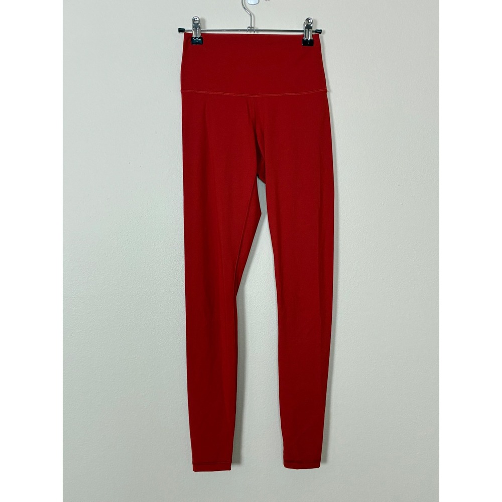Everlane Perform Regular Rust Leggings Women's Size XS‎ (B14)